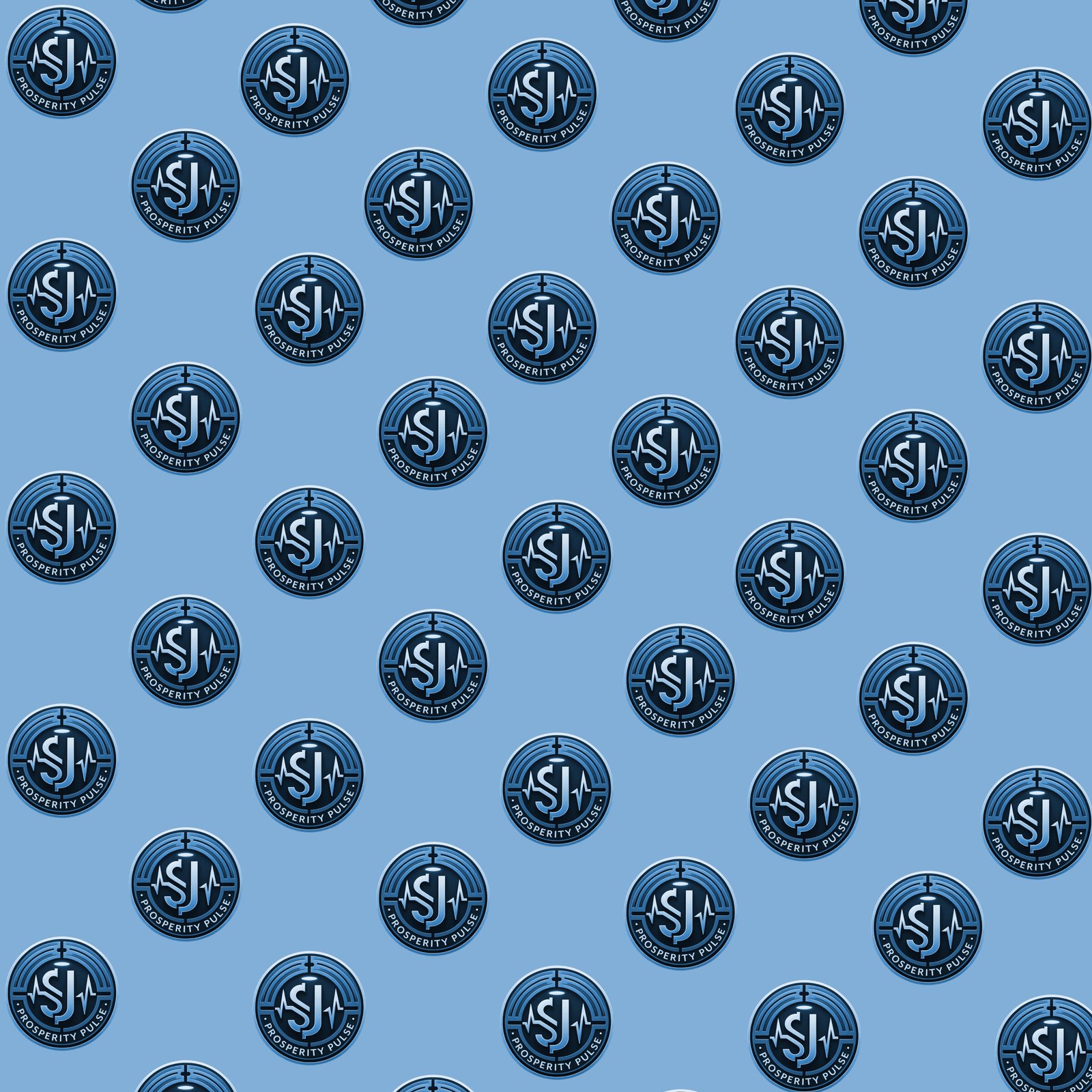 SJ Prosperity Pulse logo background pattern SJ Prosperity Pulse logo background pattern